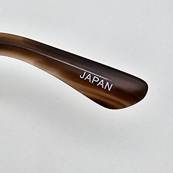 Ronin Eyewear Jupiter Matte Brown Stripe Frame Polarized Grey Lens Sunglasses main image 10
